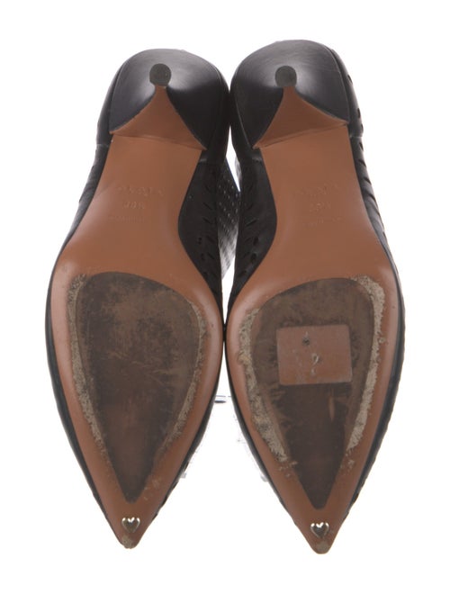 Alaïa Leather Patterned Boots