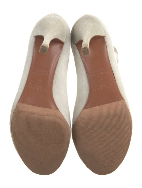 Alaïa Suede Lace-Up Boots