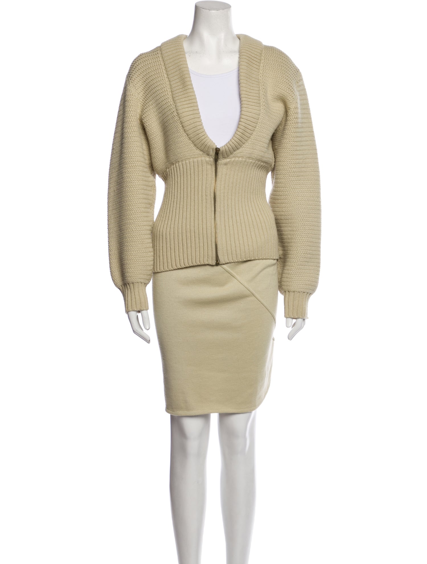 Alaïa Vintage 1985 Skirt Set