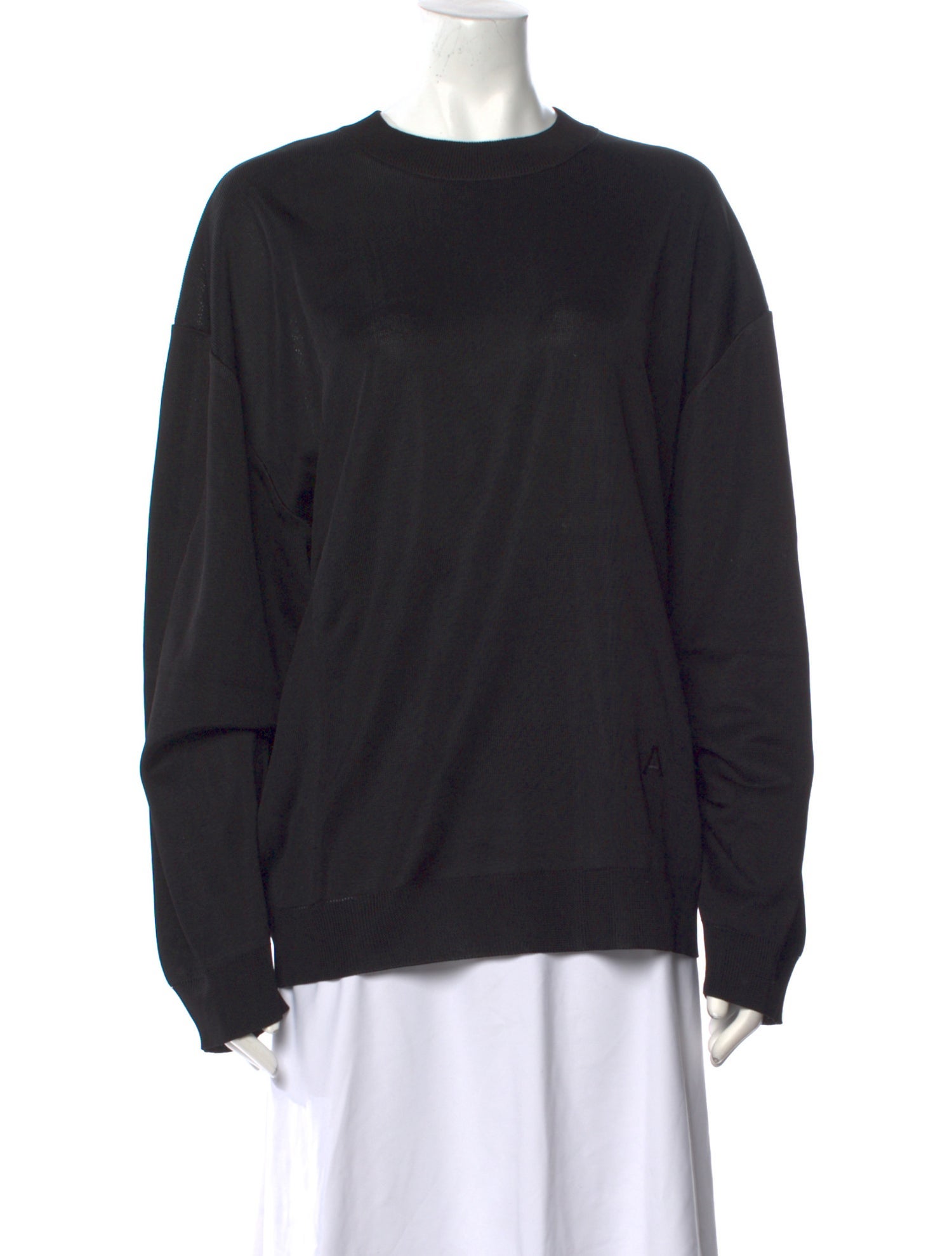 Alaïa Virgin Wool Crew Neck Sweater w/ Tags
