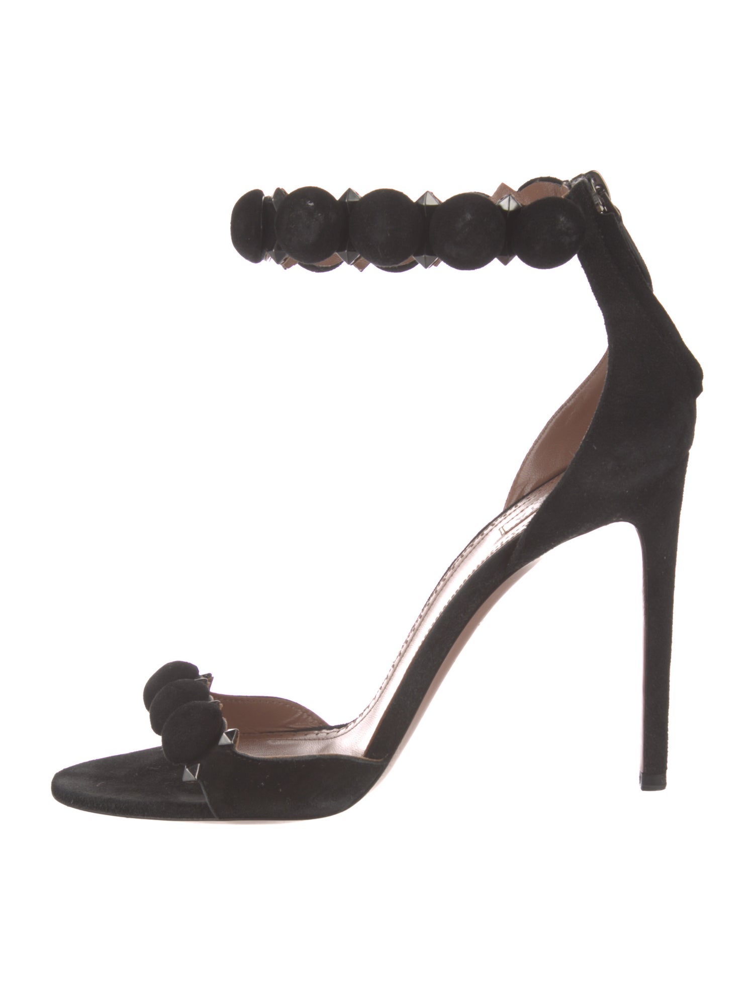 Alaïa Suede Studded Accents