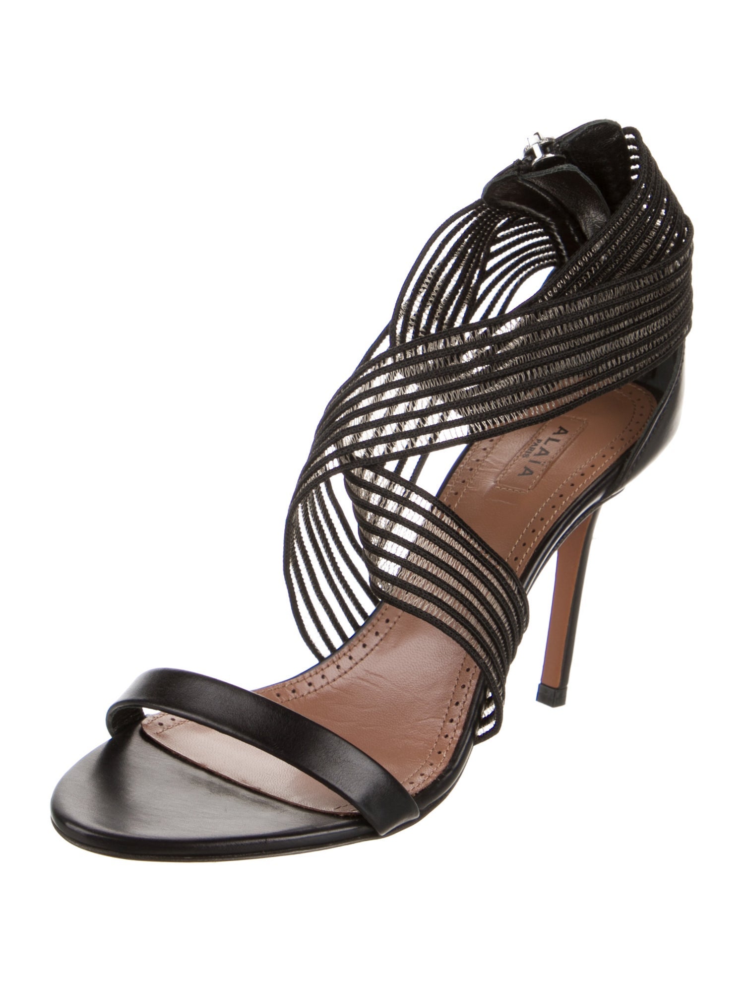 Alaïa Leather Sandals