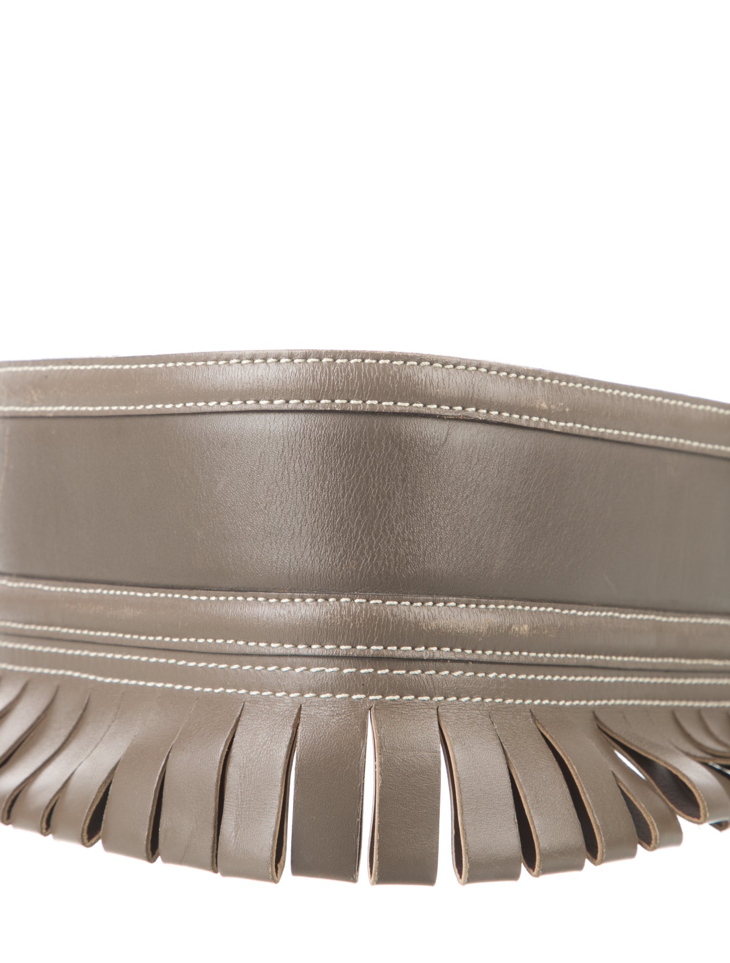 Alaïa Wide Leather Waist Belt