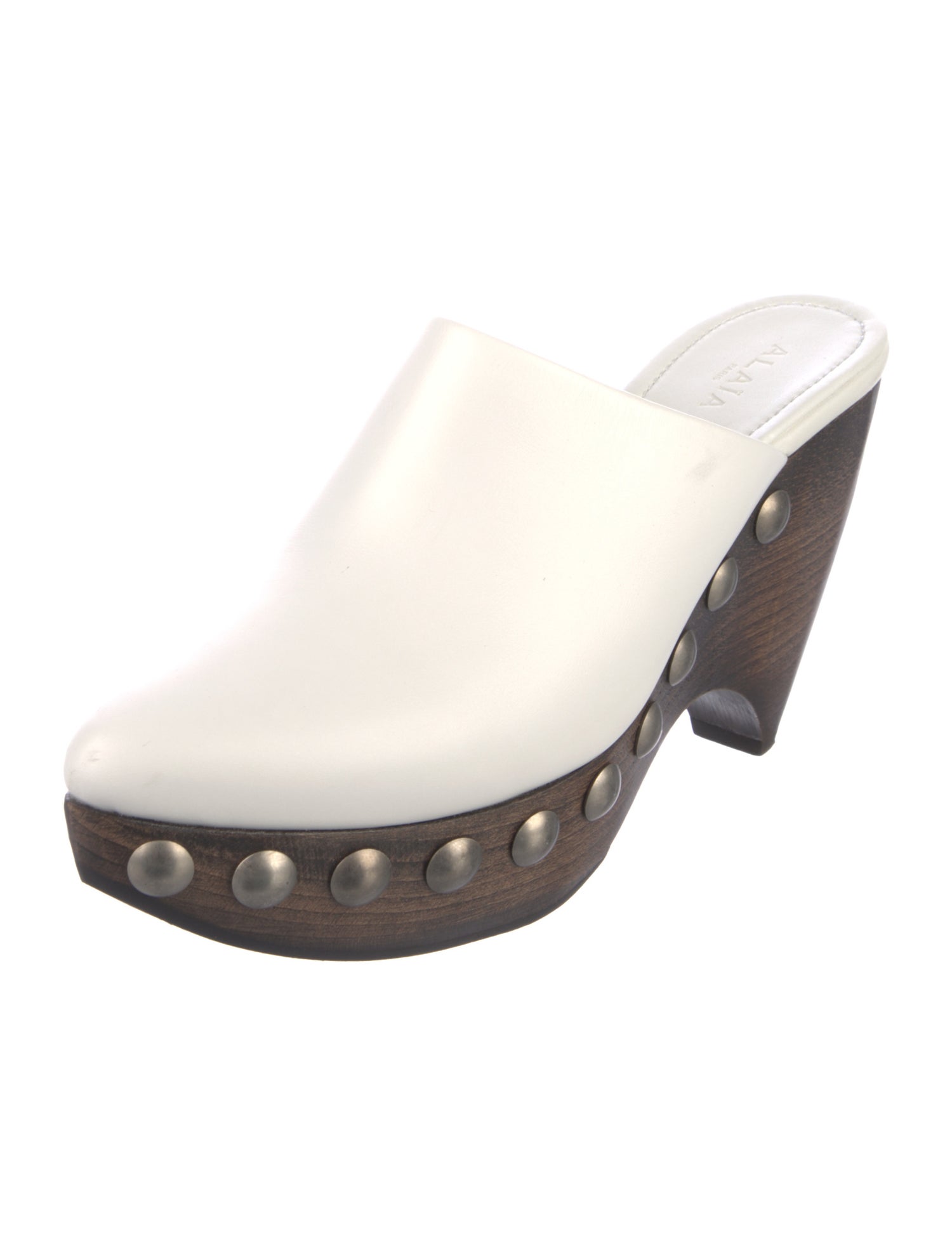 Alaïa Leather Mules