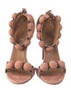 Alaïa Suede Studded Accents Sandals