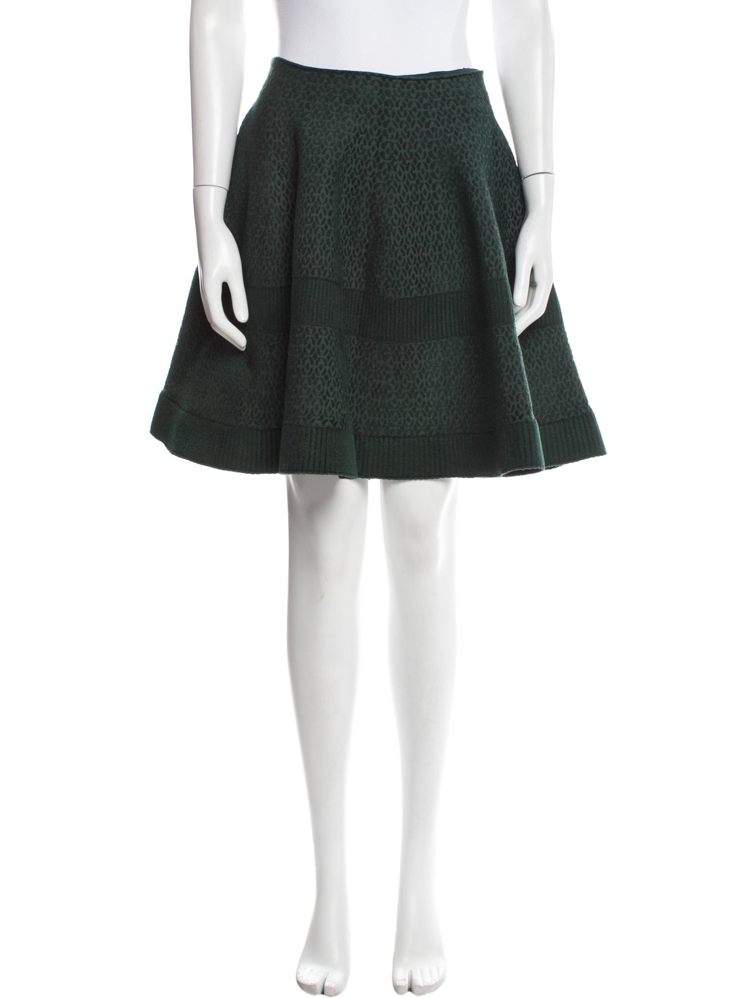 Alaïa Printed Knee-Length Skirt