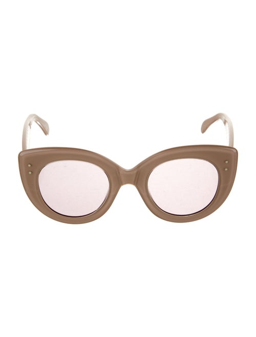Alaïa Oversize Tinted Sunglasses