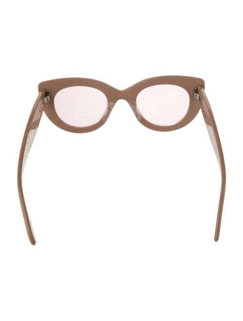Alaïa Oversize Tinted Sunglasses