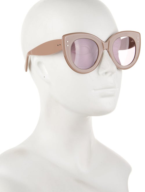 Alaïa Oversize Tinted Sunglasses