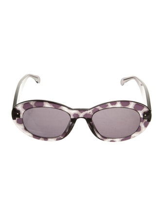 Alaïa Oversize Tinted Sunglasses