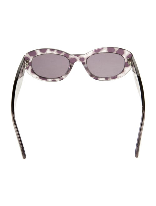 Alaïa Oversize Tinted Sunglasses
