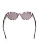 Alaïa Oversize Tinted Sunglasses