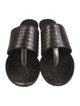 Alaïa Leather Lasercut Accents Slides