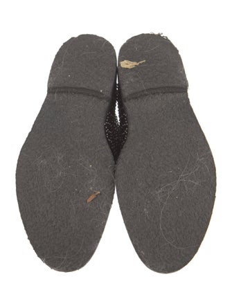 Alaïa Suede Studded Accents Combat Boots