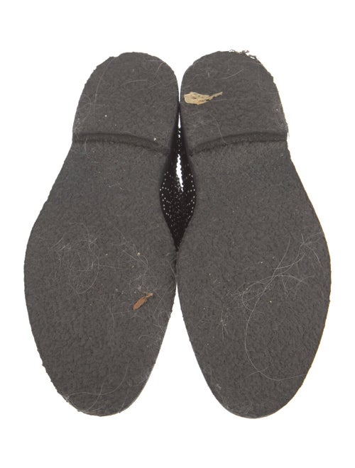 Alaïa Suede Studded Accents Combat Boots