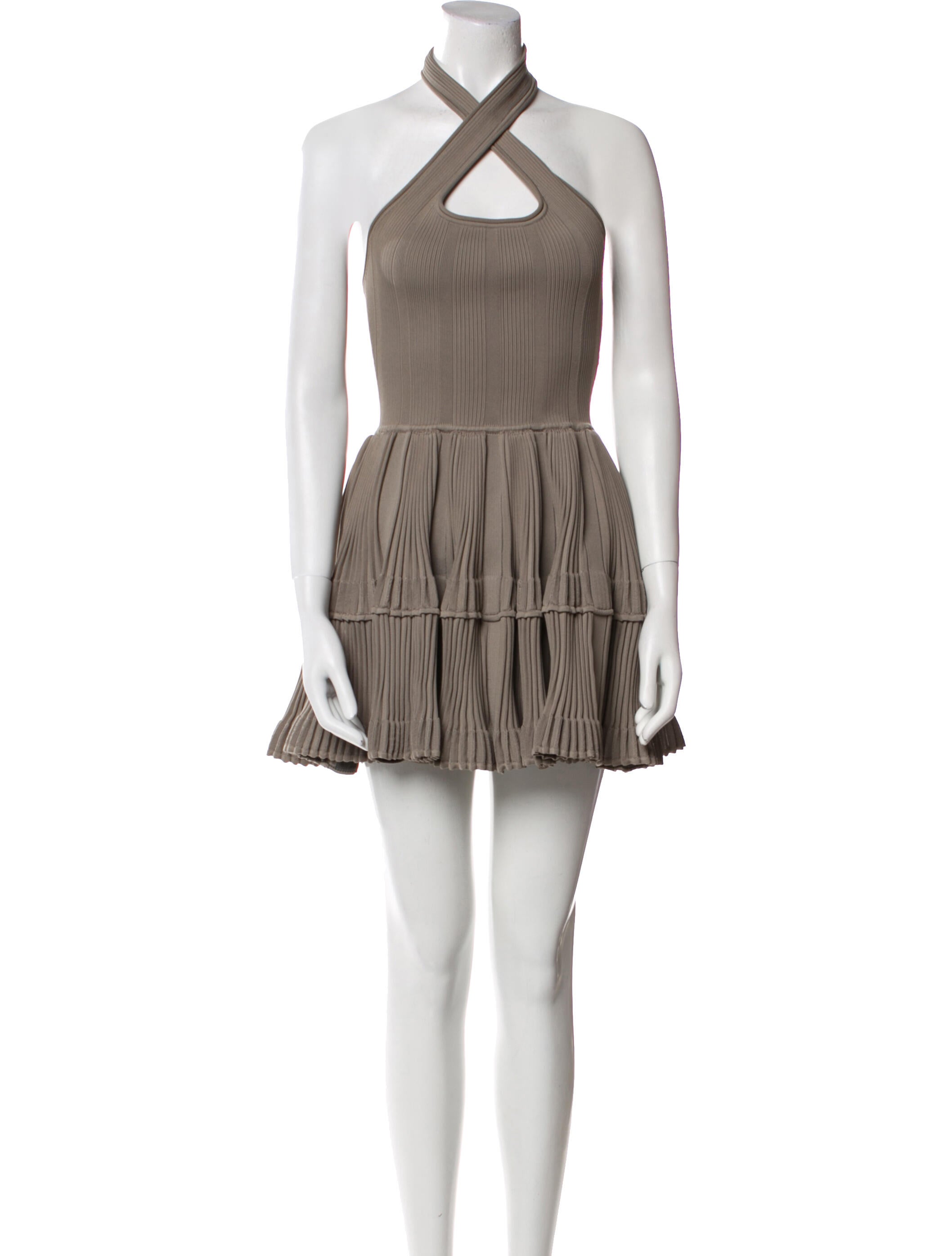 Alaïa Halterneck Mini Dress