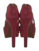 Alaïa Suede Studded Accents Pumps