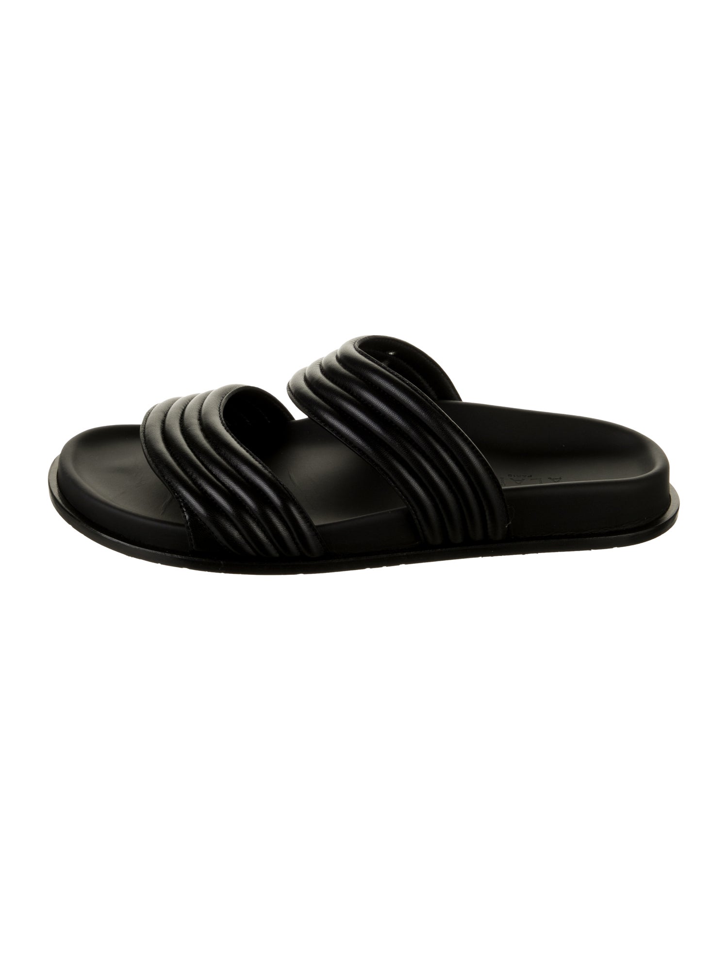 Alaïa Leather Slides