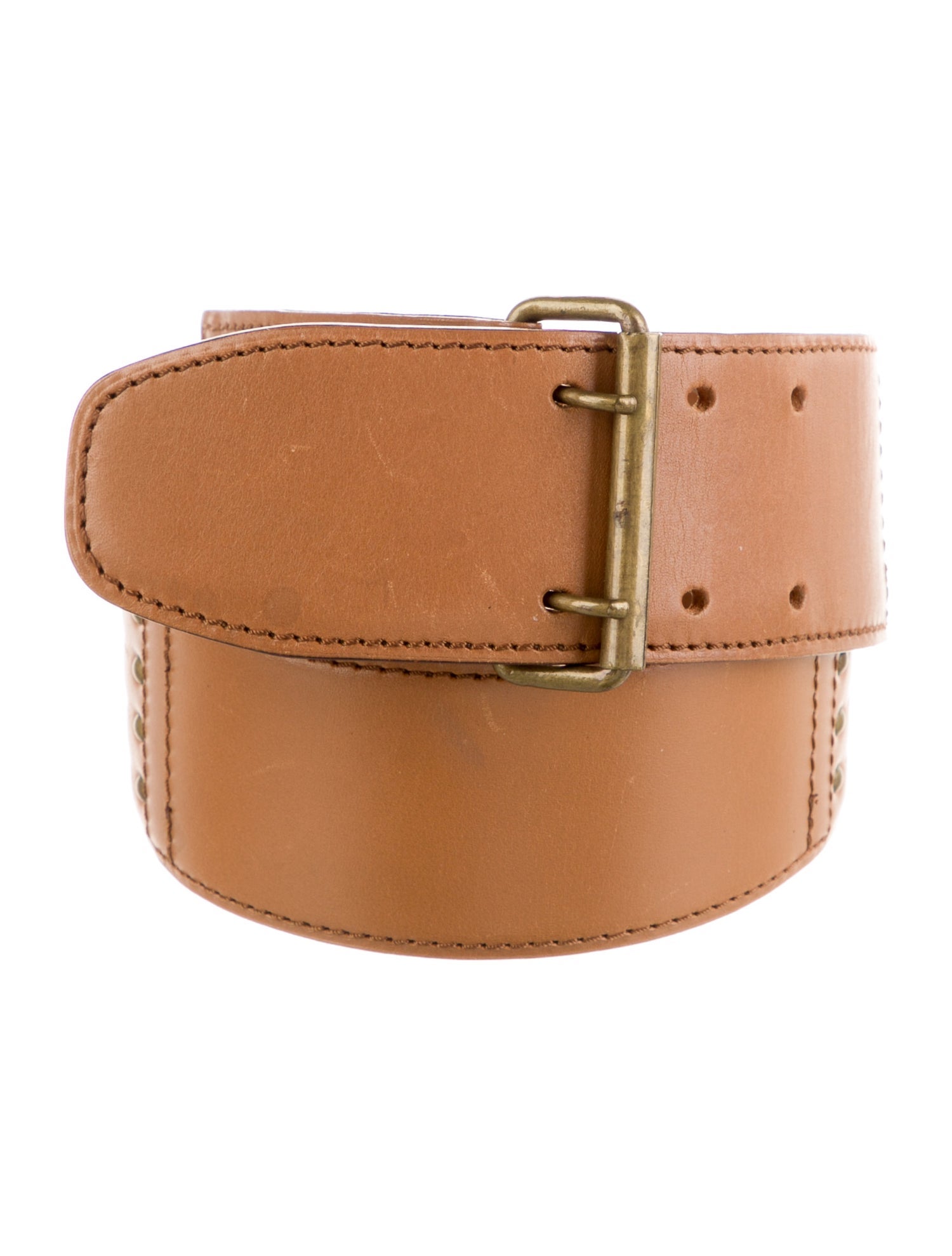 Alaïa Wide Leather Waist Belt