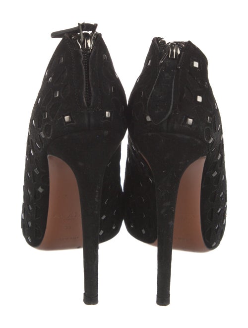 Alaïa Suede Studded Accents Pumps