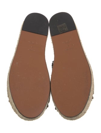 Alaïa Suede Lasercut Accents Espadrilles
