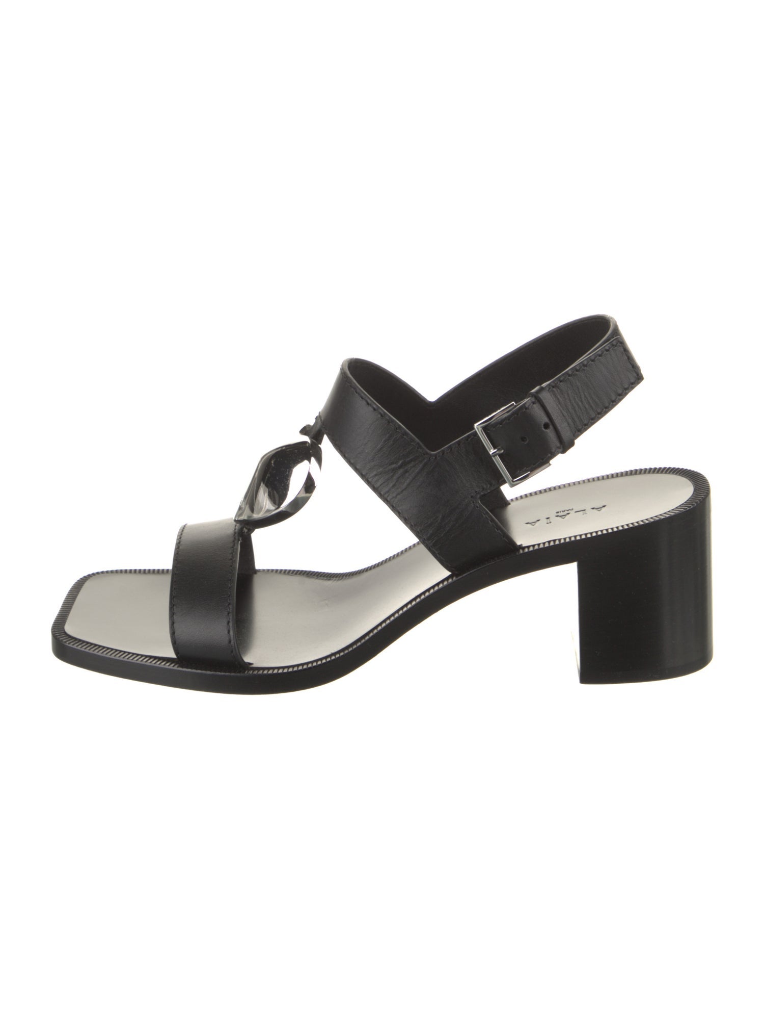 Alaïa Leather Slingback Sandals