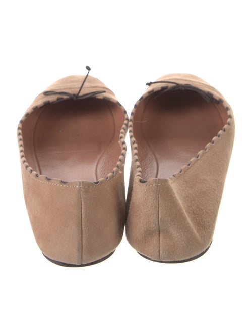 Alaïa Suede Ballet Flats
