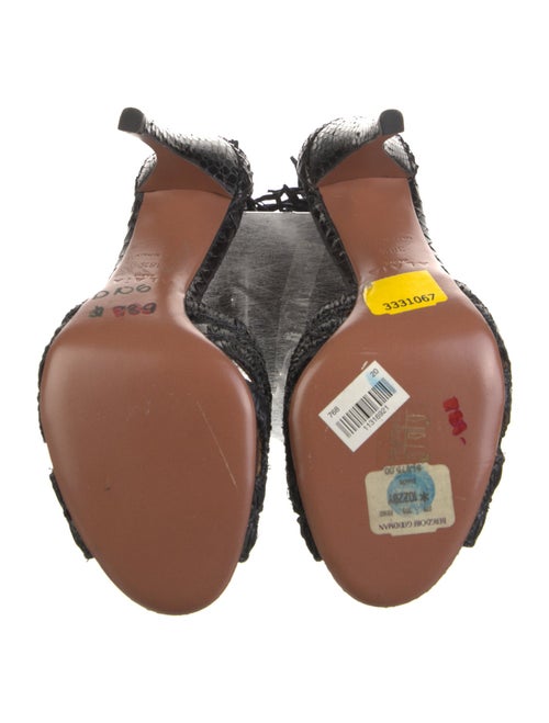 Alaïa Raffia Sandals