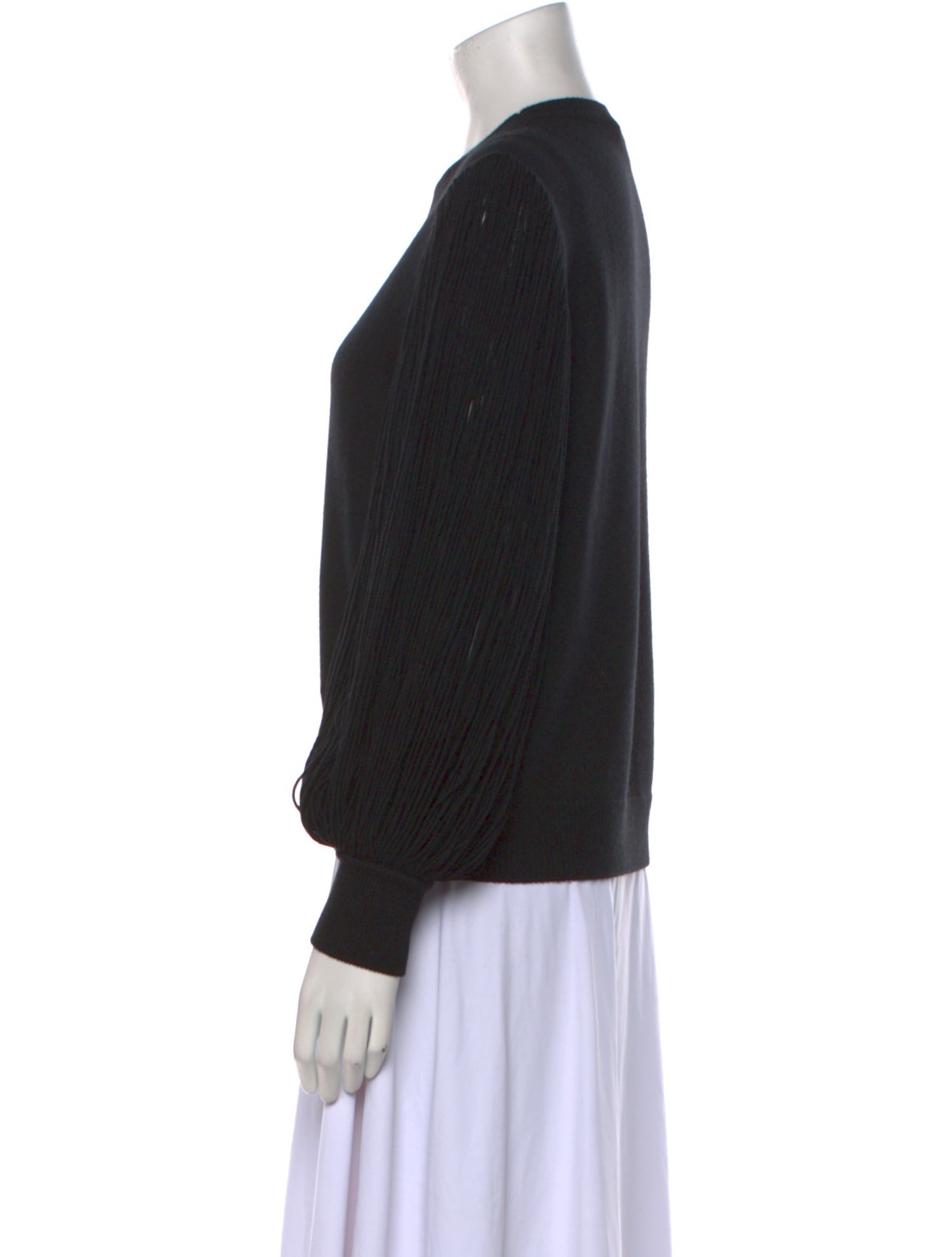 Alaïa Wool Crew Neck Sweater