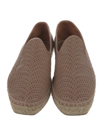 Alaïa Leather Espadrilles