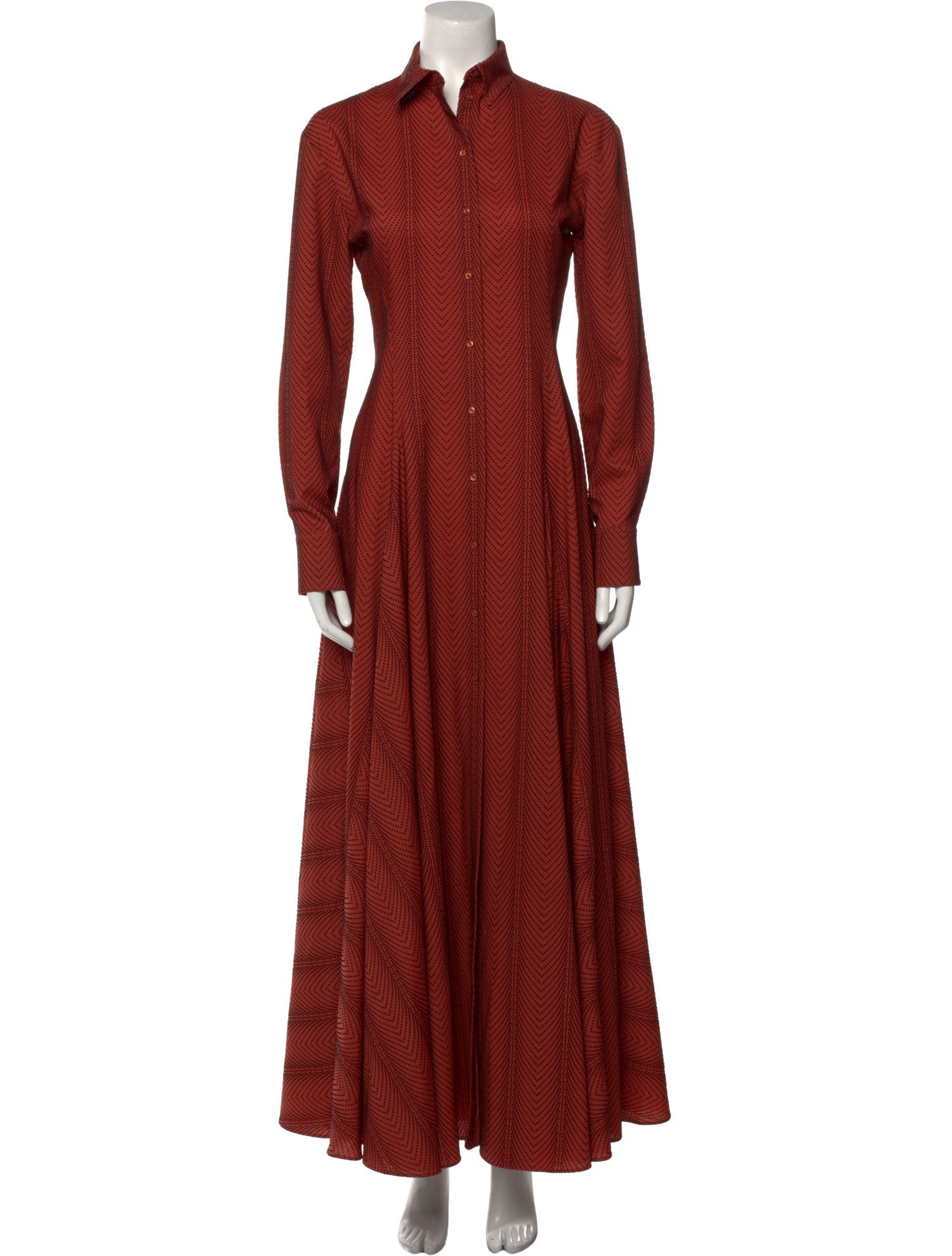 Alaïa Wool Long Dress