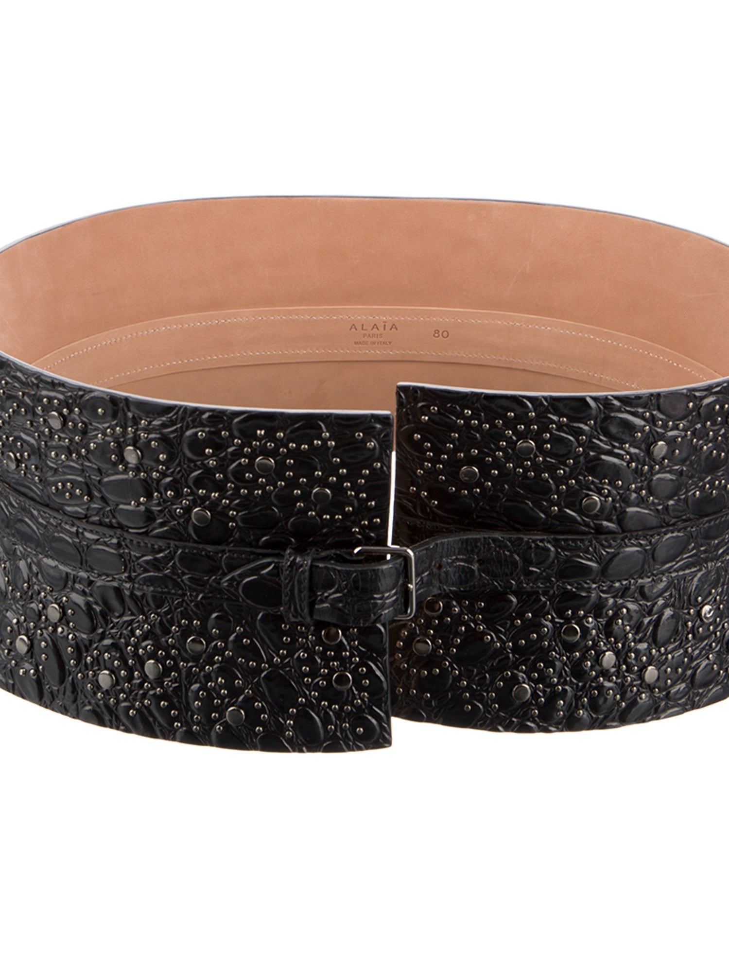 SALE【Alaia】フリンジ レザーベルト Alaïa Leather Fringe Belt - Black Belts, Accessories