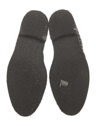 Alaïa Suede Studded Accents Lace-Up Boots