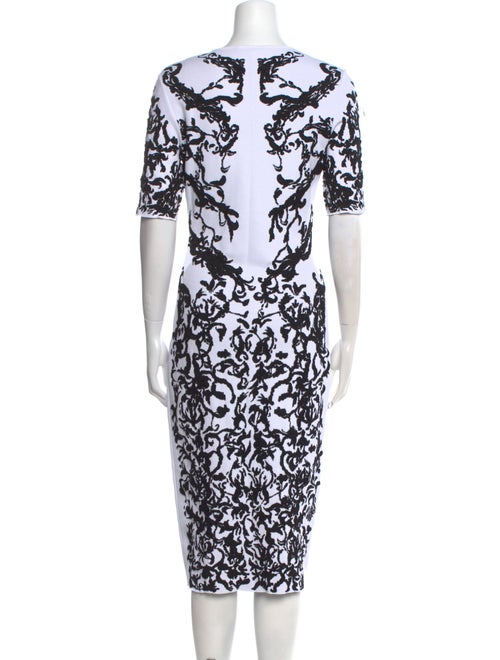 Alaïa Printed Midi Length Dress