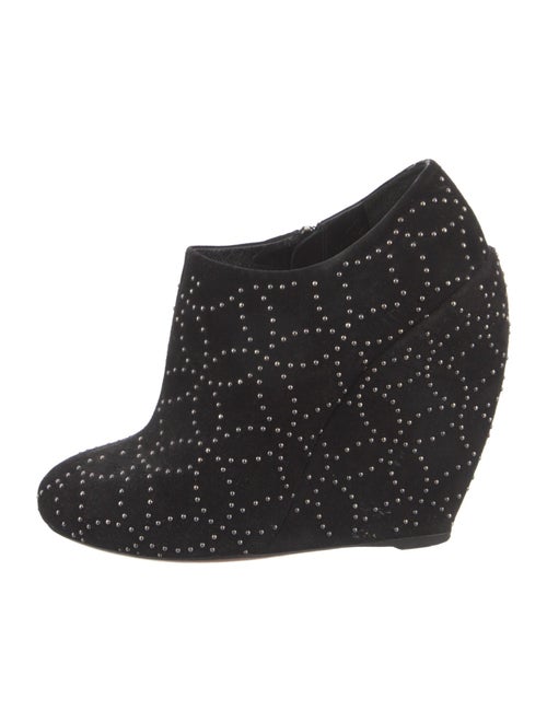 Alaïa Suede Studded Accents Boots