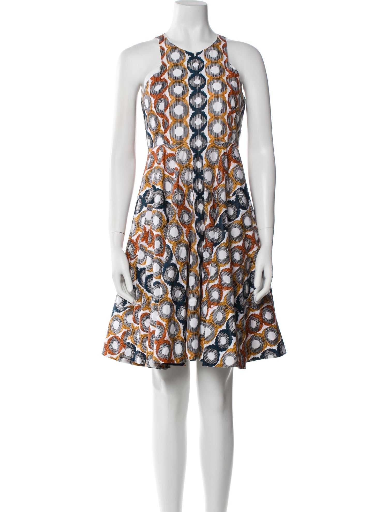 Alaïa Printed Knee-Length Dress
