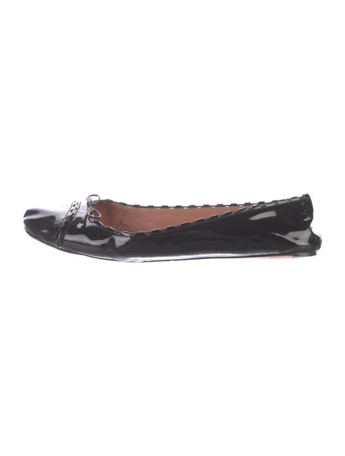 Alaïa Patent Leather Ballet Flats
