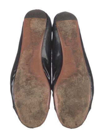 Alaïa Patent Leather Ballet Flats