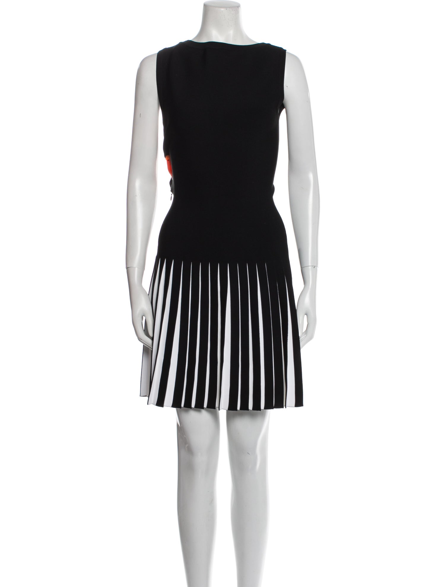Alaïa Striped Mini Dress