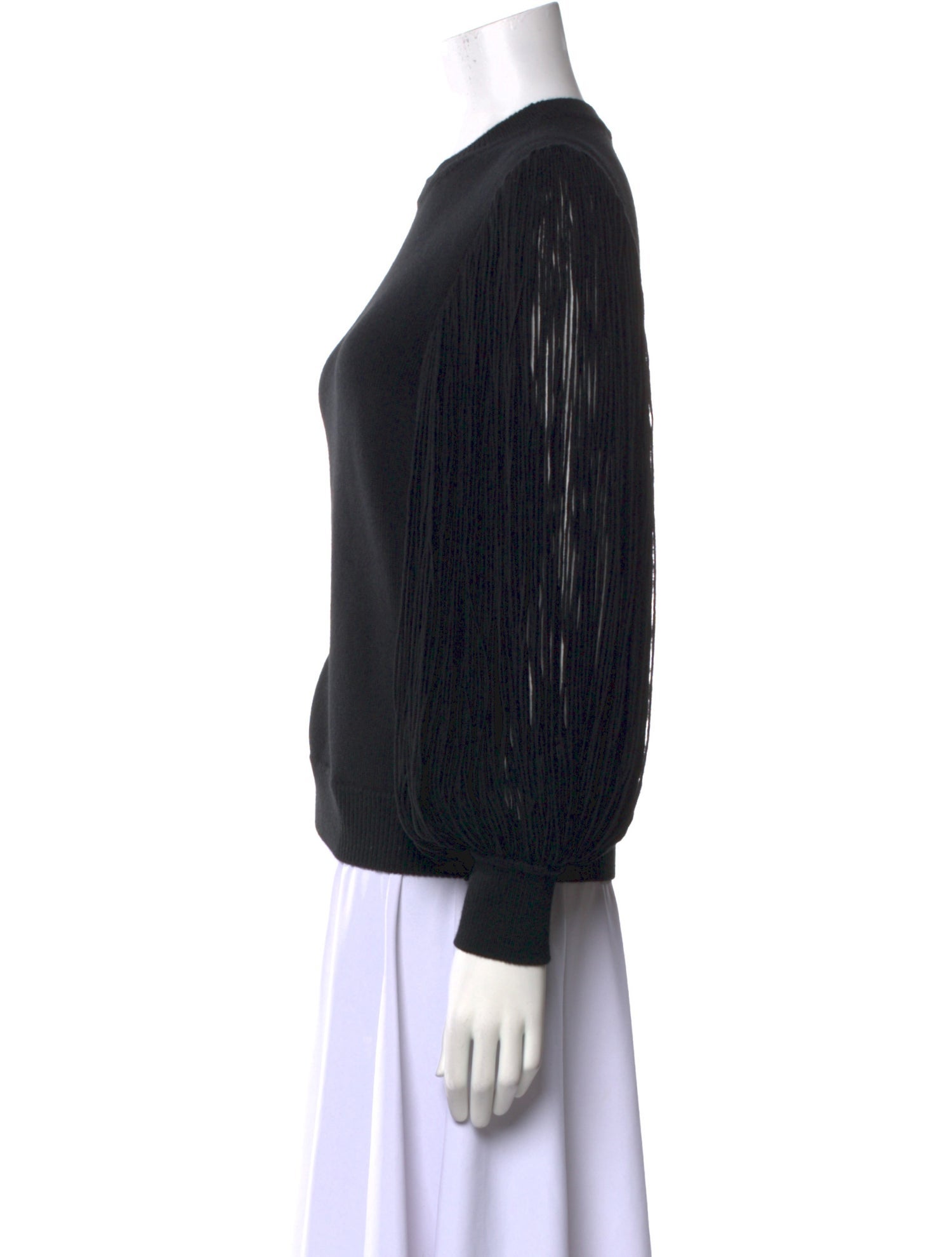 Alaïa Wool Crew Neck Sweater