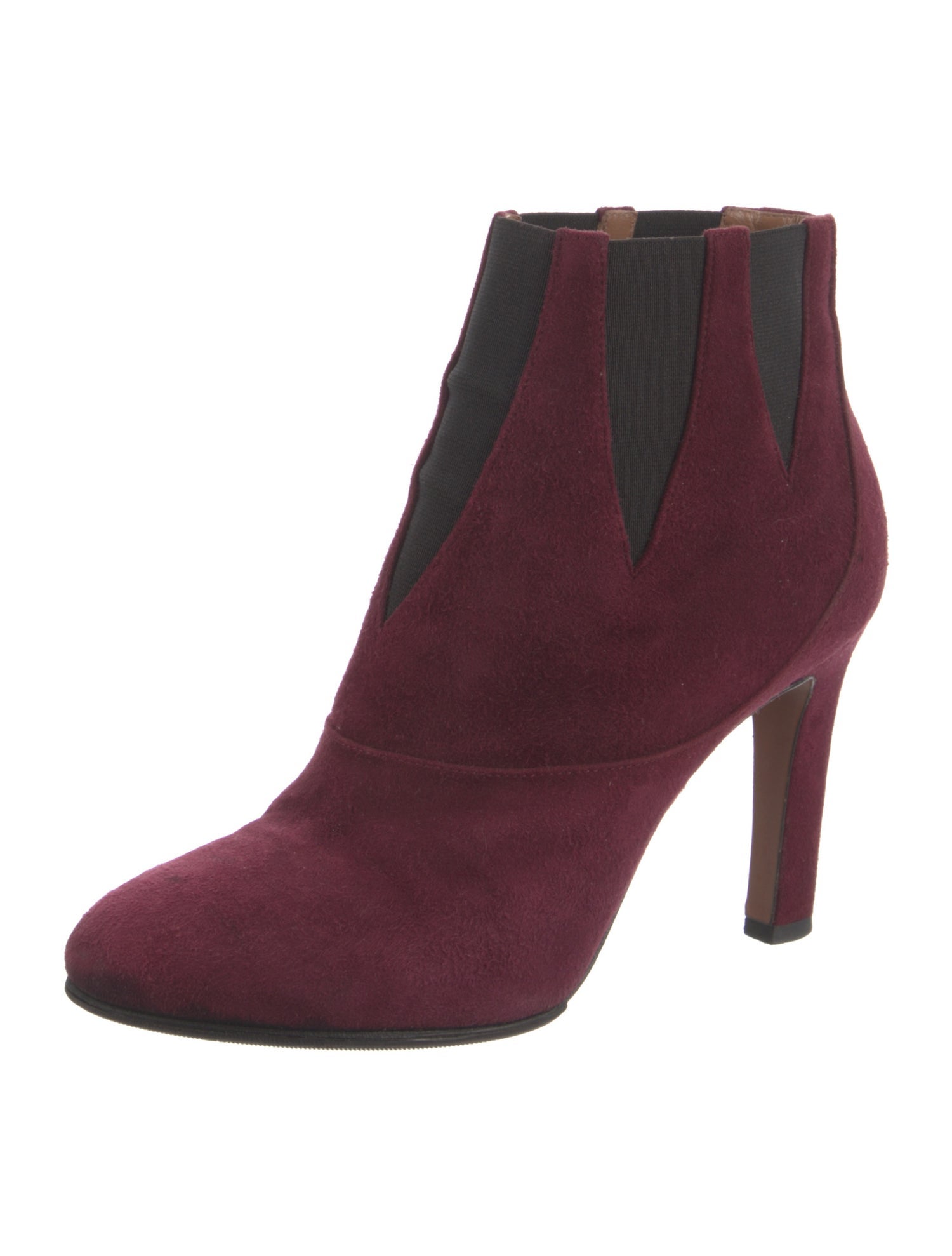 Alaïa Suede Chelsea Boots