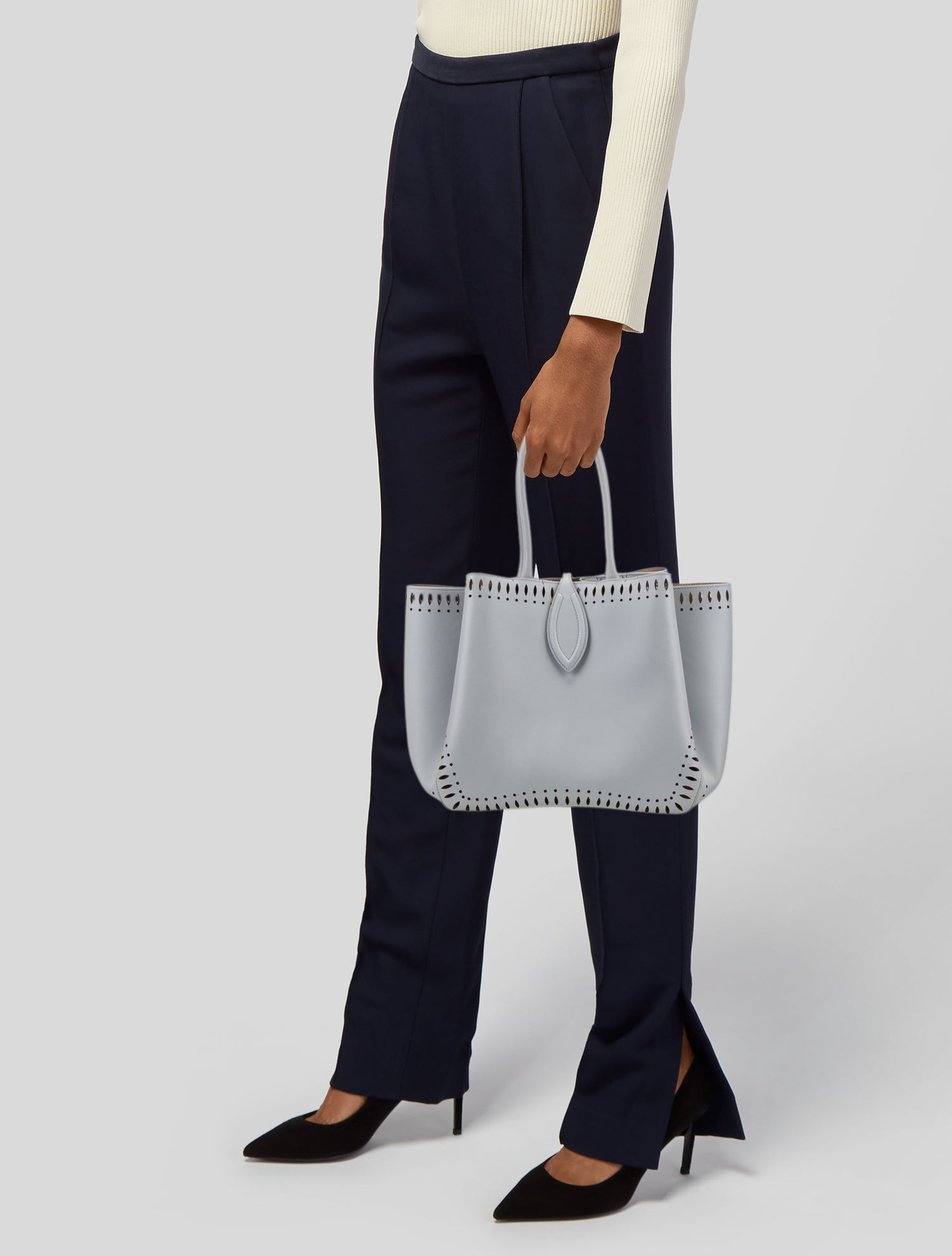 Alaïa Leather Shoulder Bag