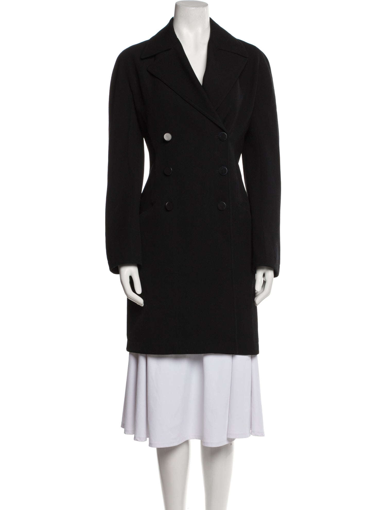 Alaïa Virgin Wool Peacoat