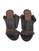 Alaïa Leather Slides