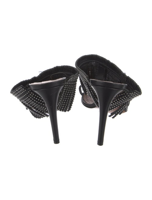 Alaïa Leather Slides