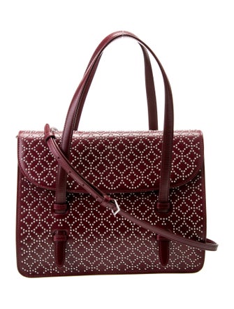 Alaïa Leather Top Handle Bag