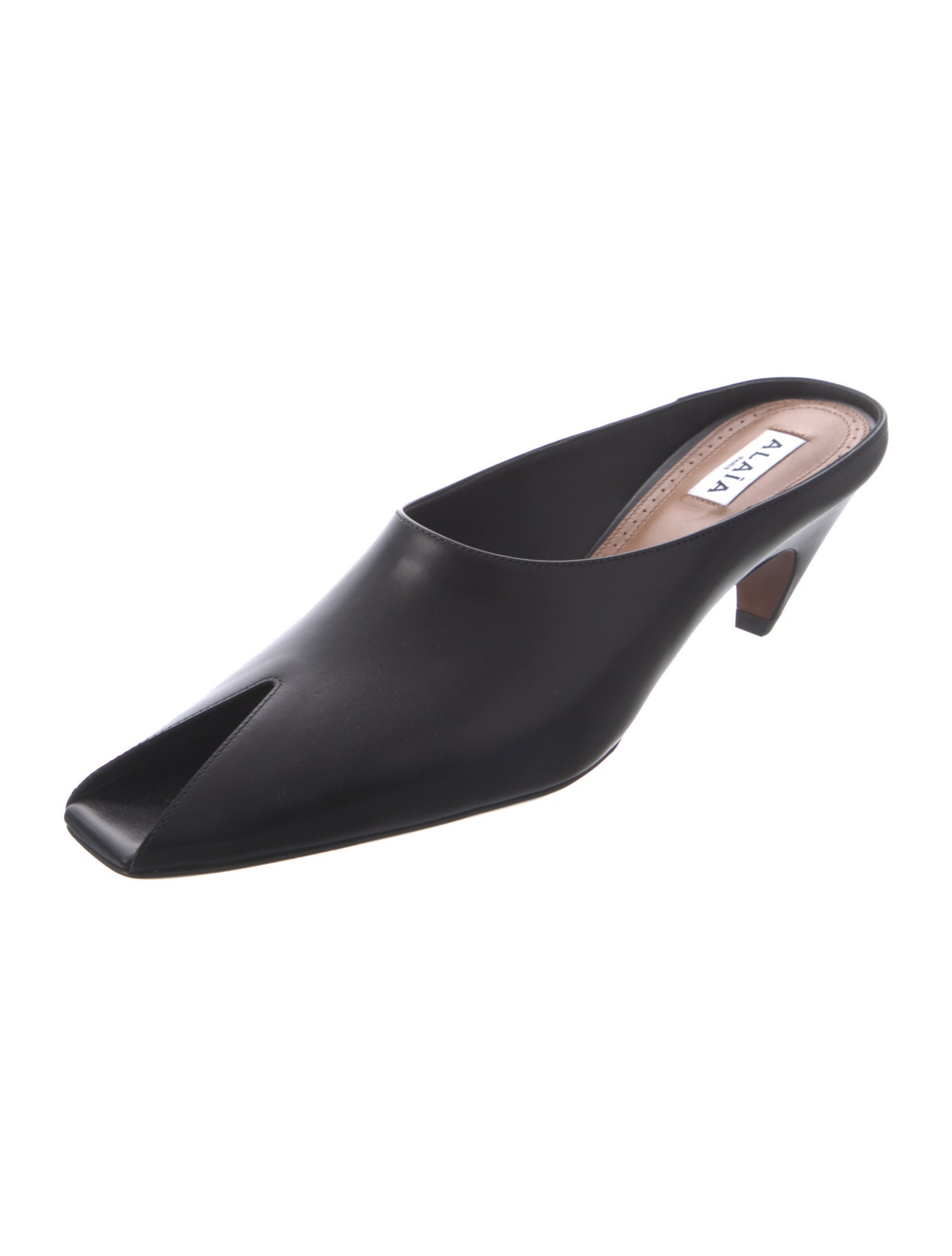 Alaïa Leather Mules