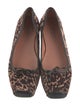 Alaïa Ponyhair Animal Print Ballet Flats