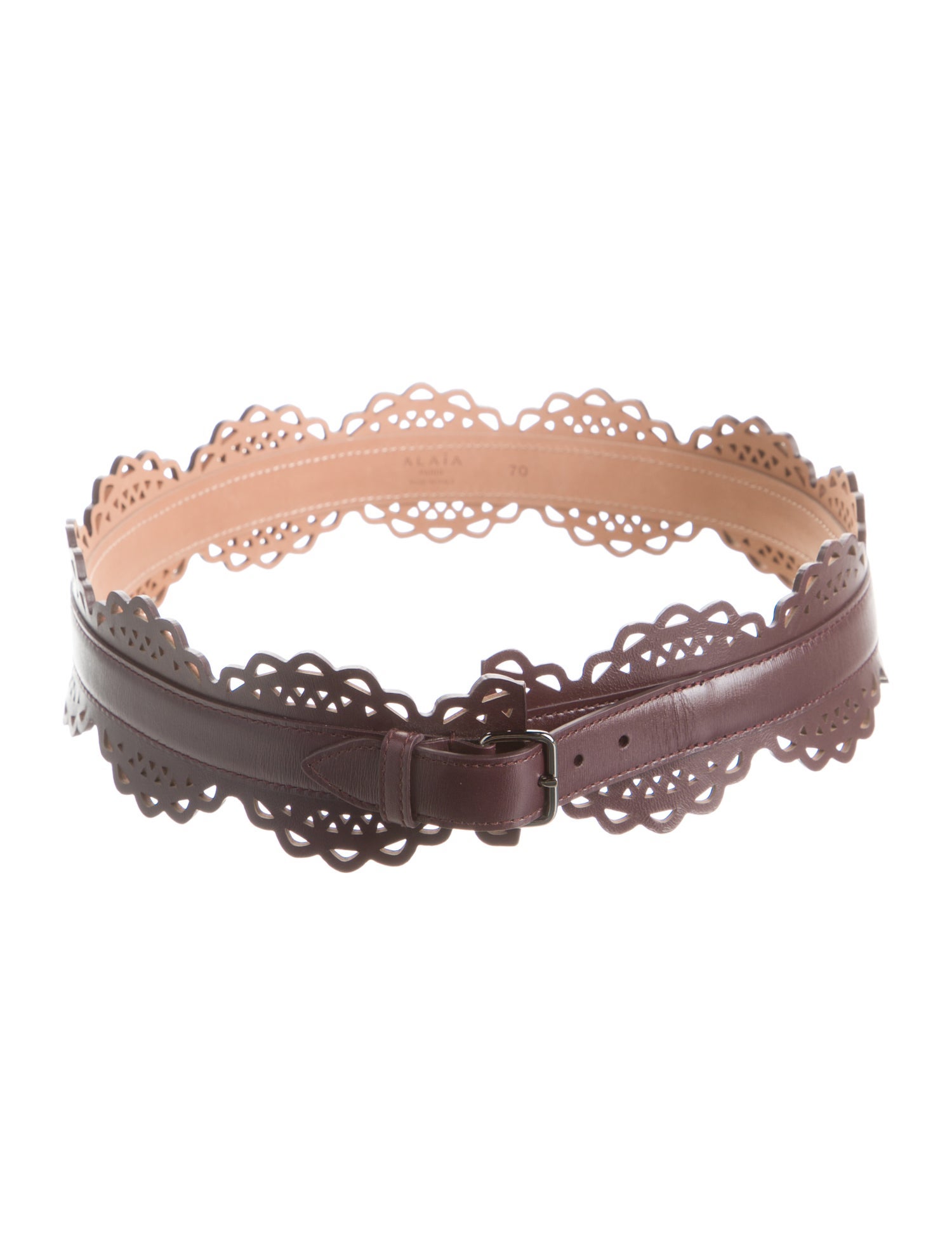 Alaïa Wide Leather Waist Belt w/ Tags