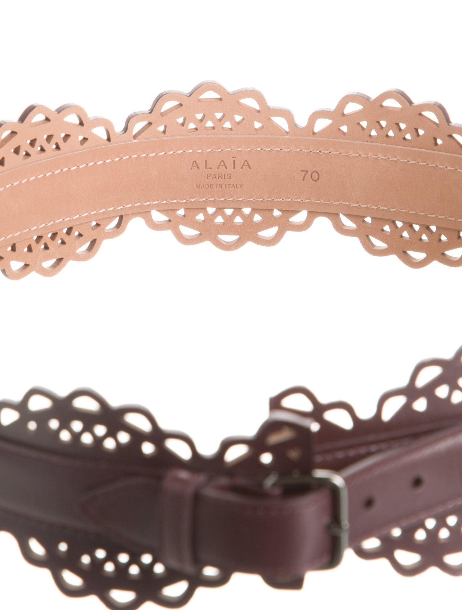 Alaïa Wide Leather Waist Belt w/ Tags
